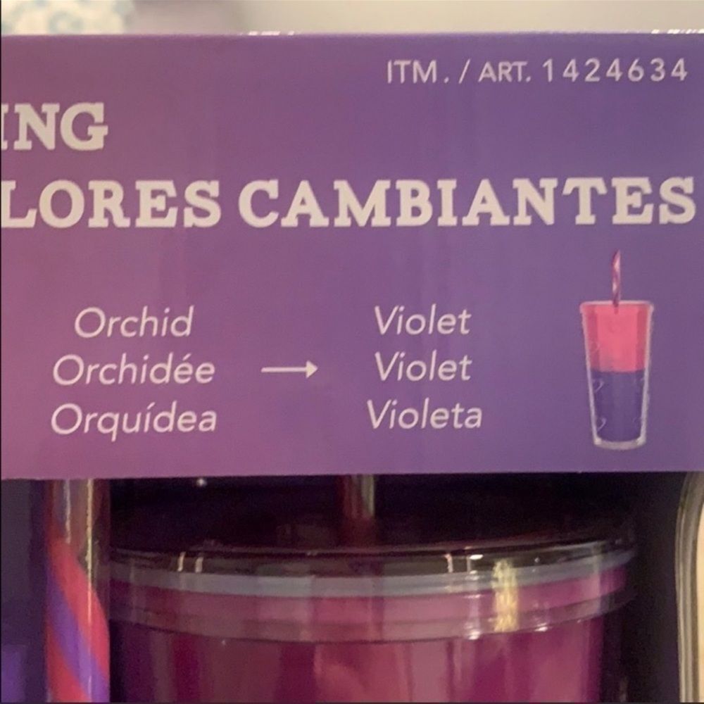 TUMBLERS Color Changing Set Of Two - Picture 6 of 7